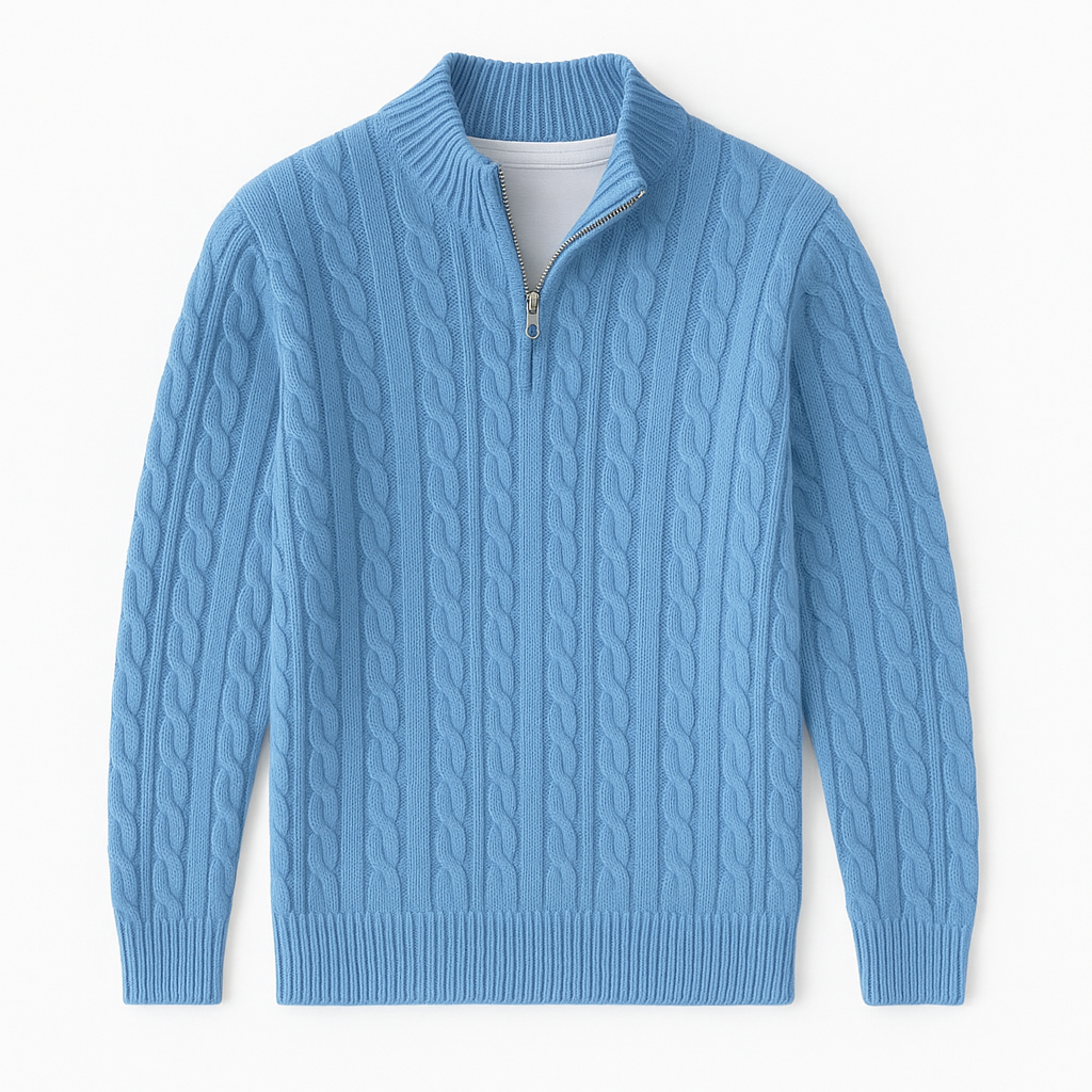 Strick Quarter Zip