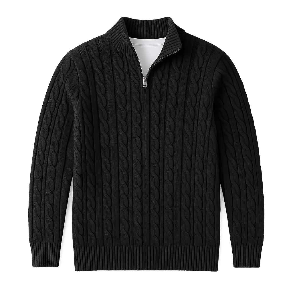 Strick Quarter Zip