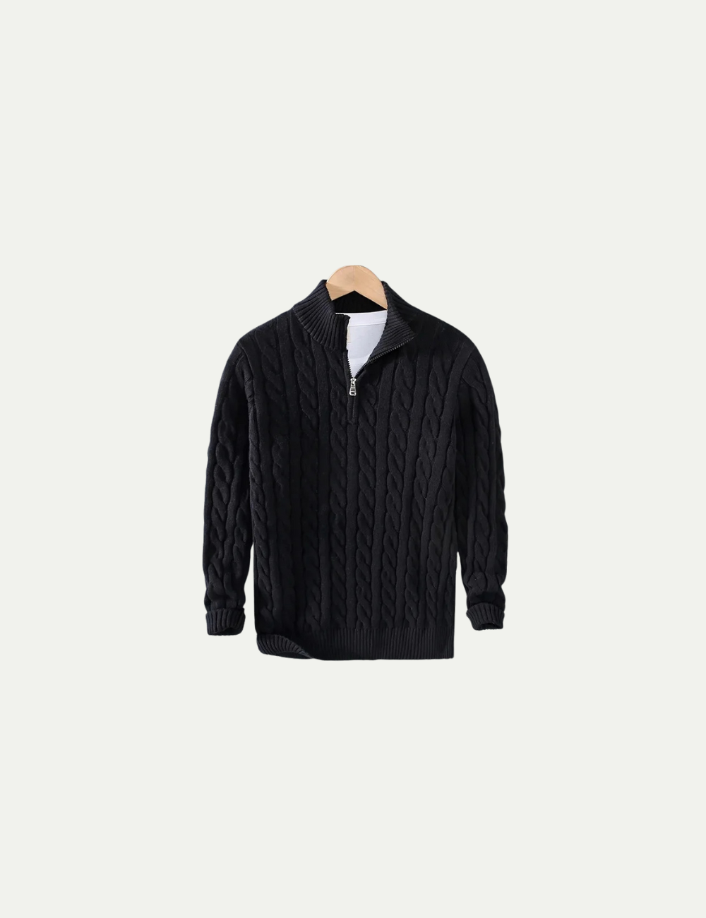 Strick Quarter Zip