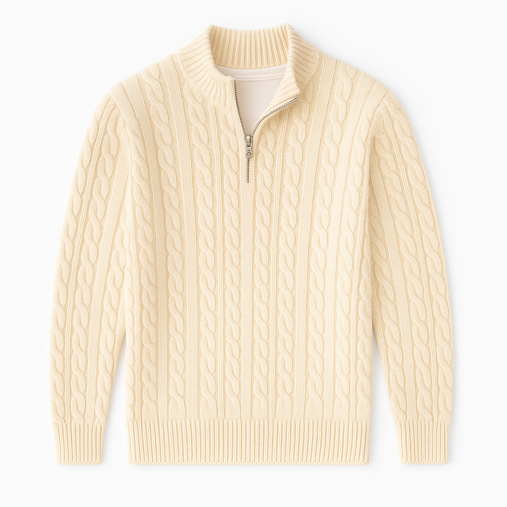 Strick Quarter Zip