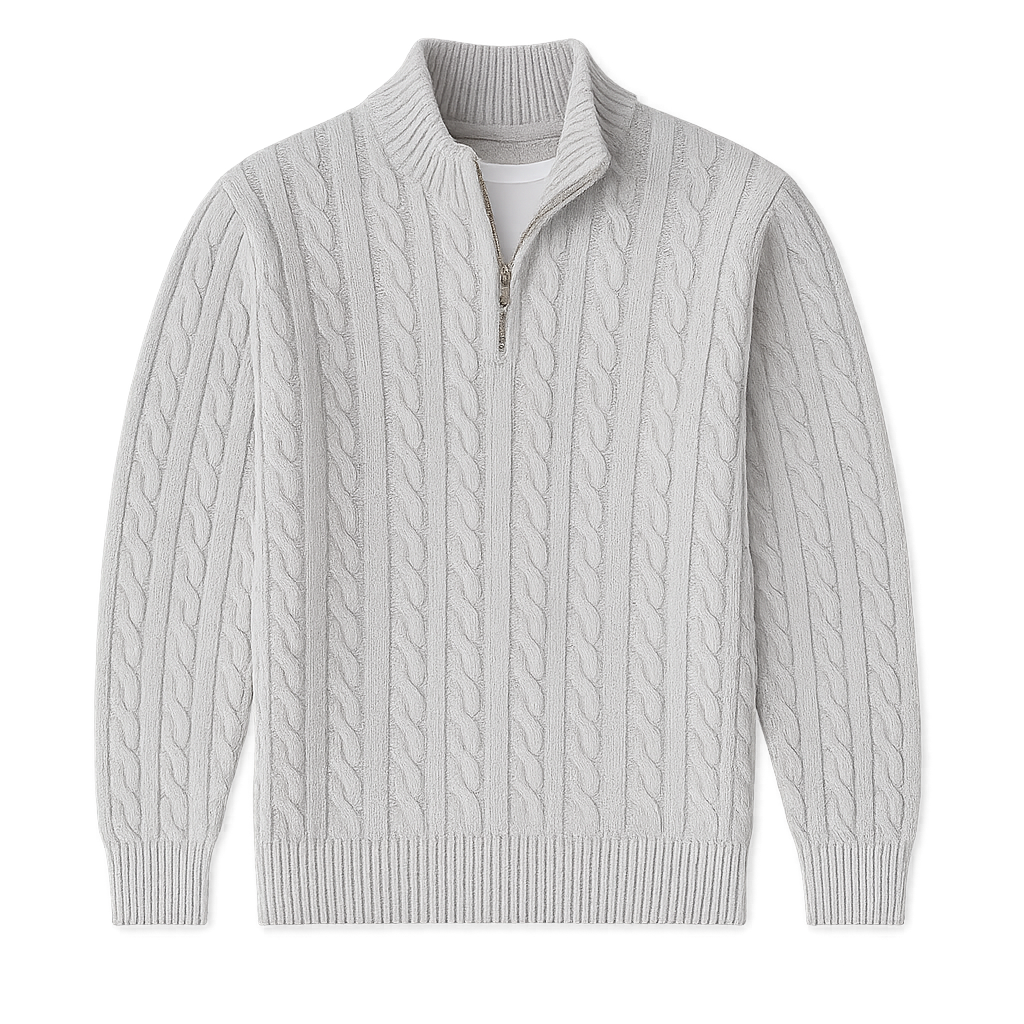 Strick Quarter Zip