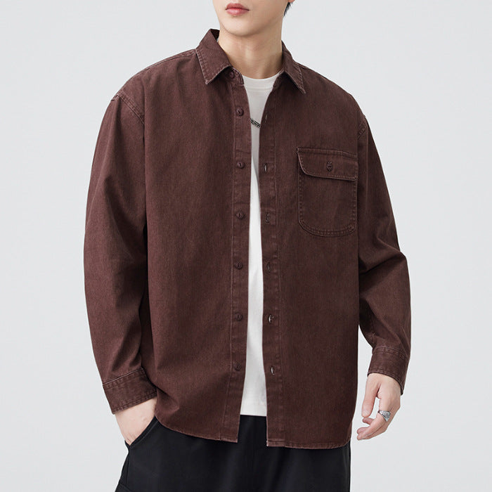 Baumwoll Overshirt