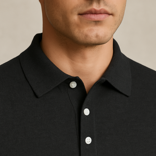 Long Sleeve Polo Shirt