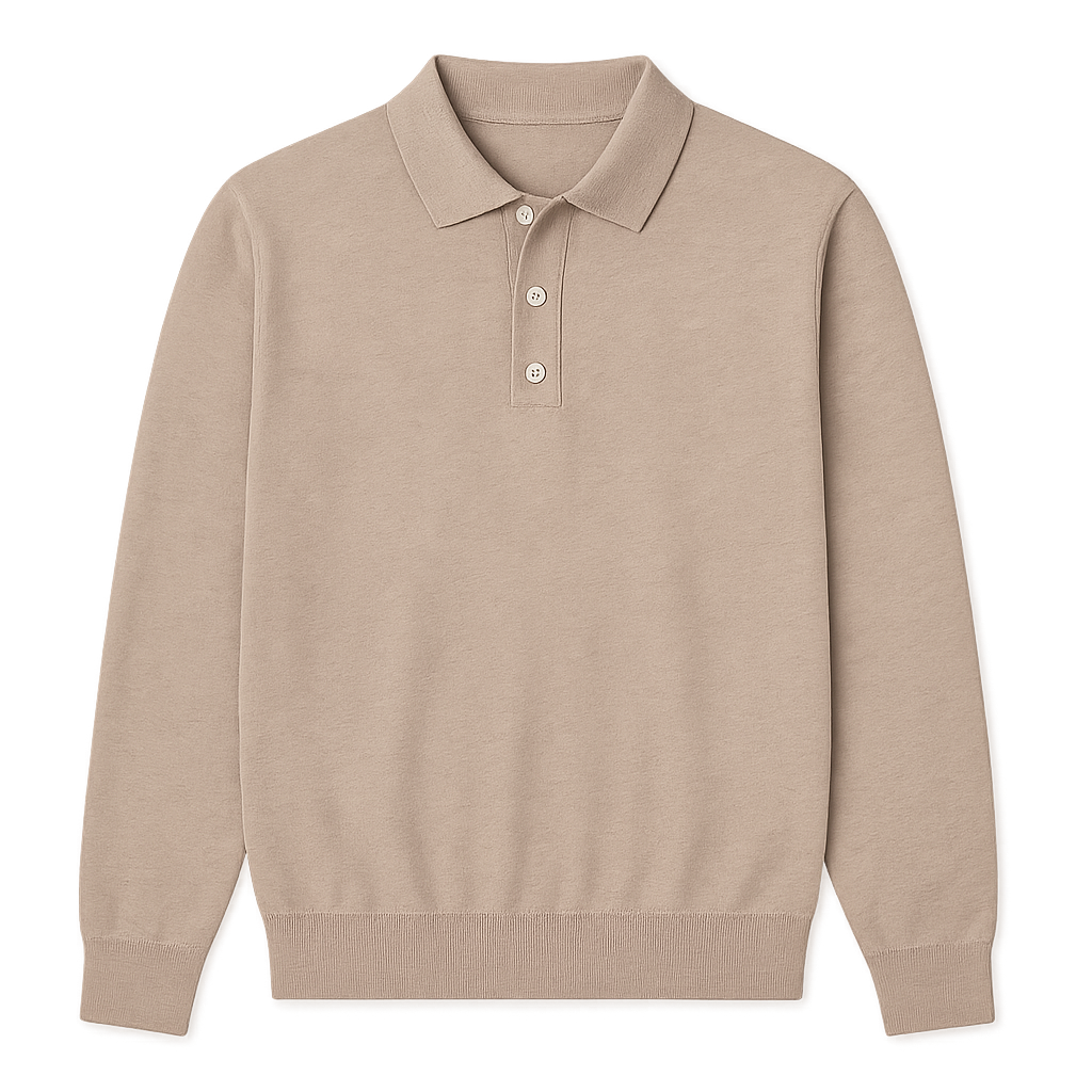Long Sleeve Polo Shirt