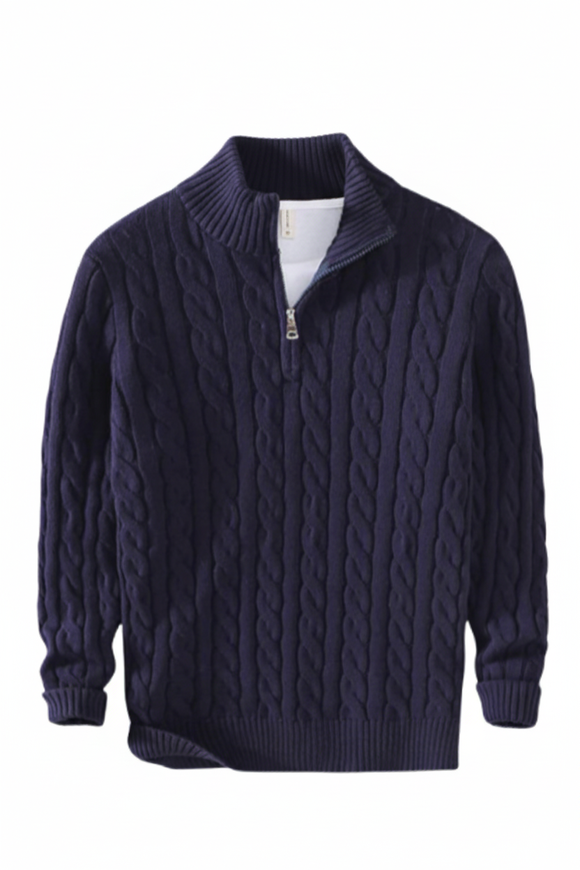 Strick Quarter Zip
