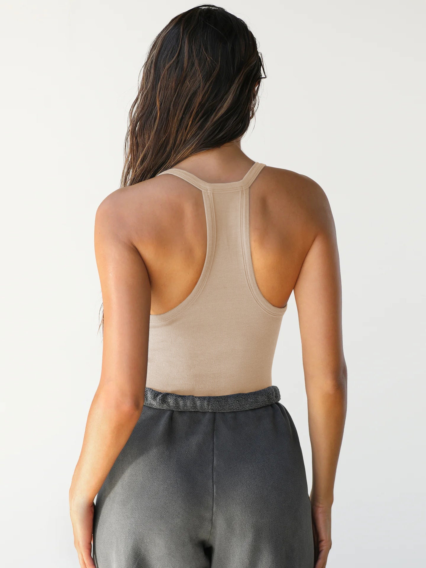 Geripptes Tank Top