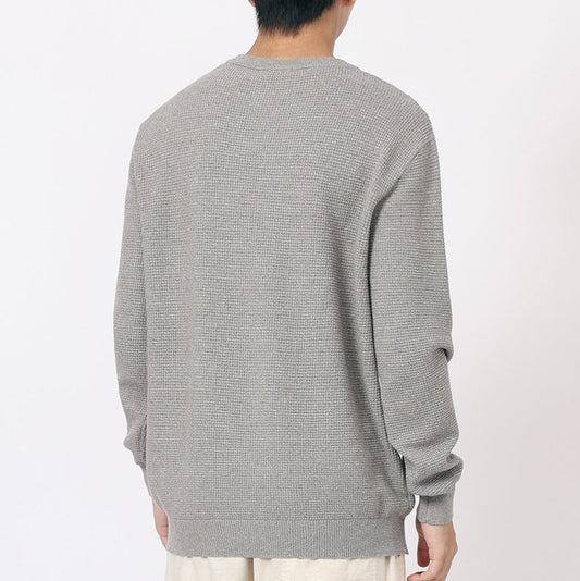 Strukturierter Henley-Strick