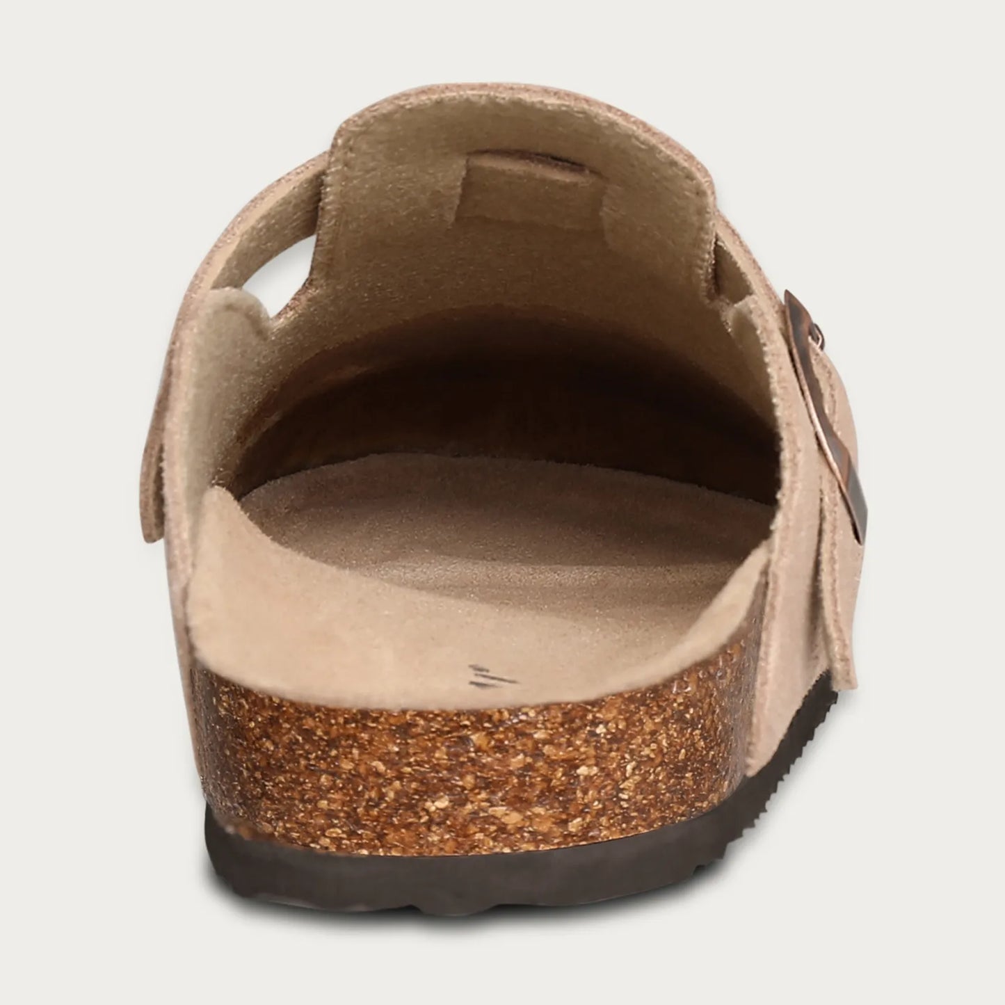 Minimalistische Wildleder-Clogs