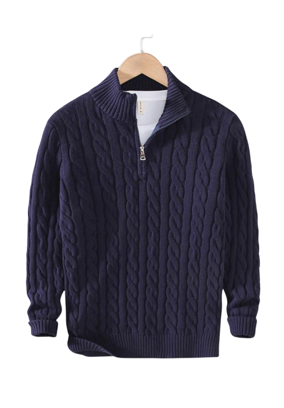 Strick Quarter Zip