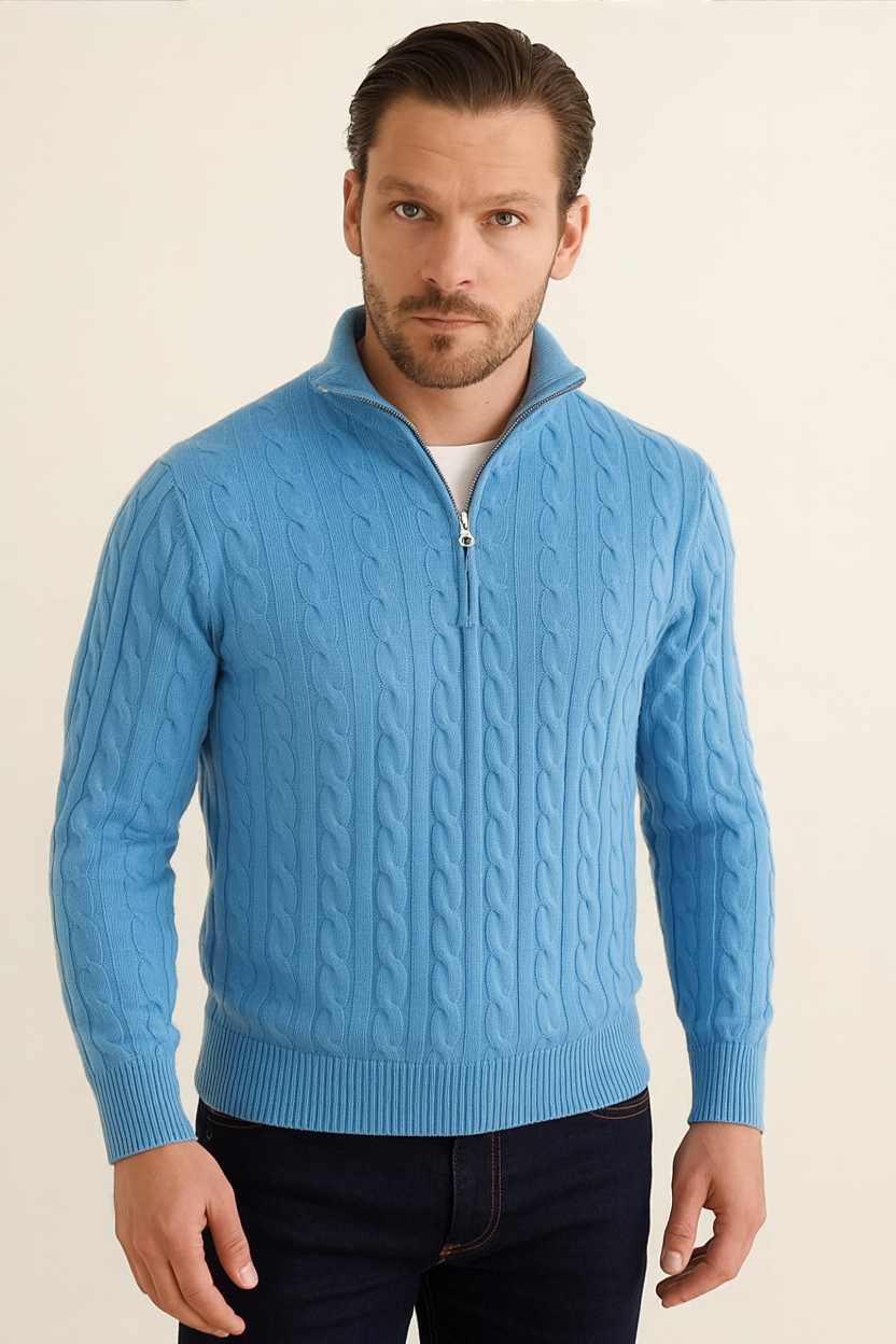 Strick Quarter Zip