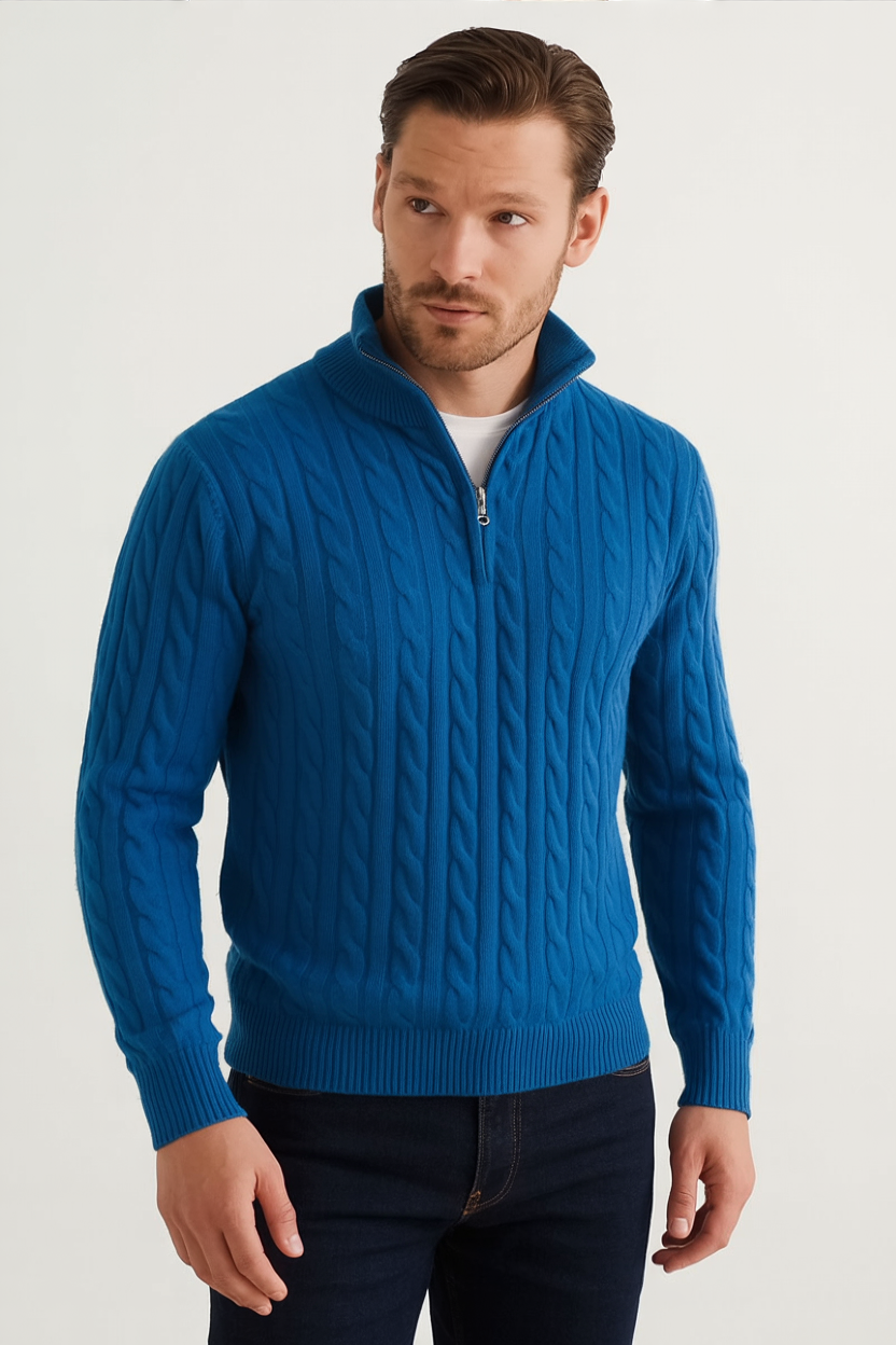 Strick Quarter Zip