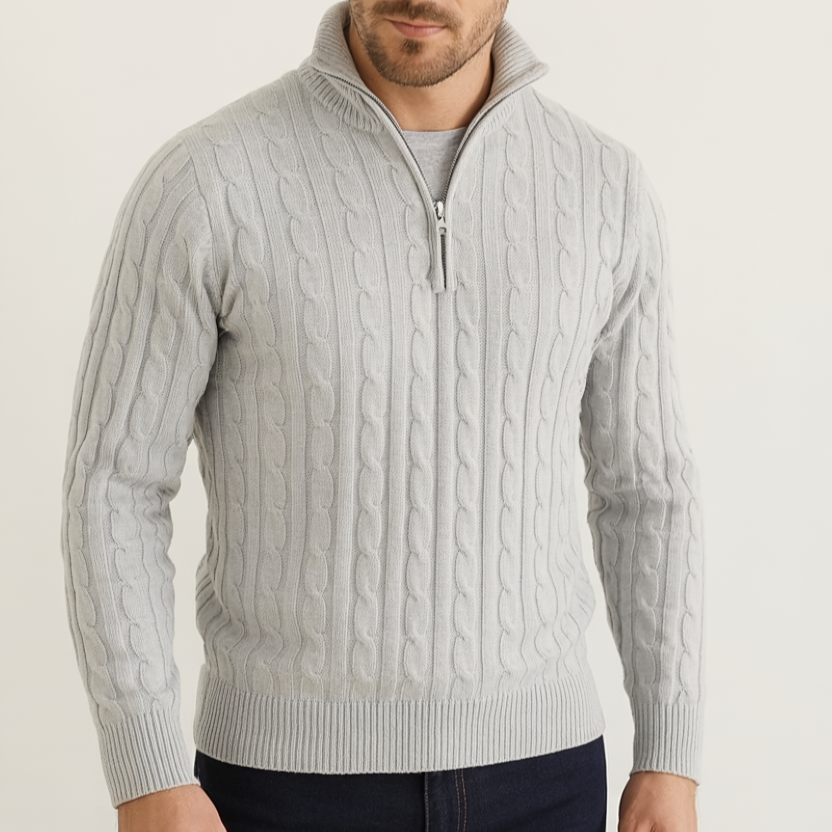 Strick Quarter Zip