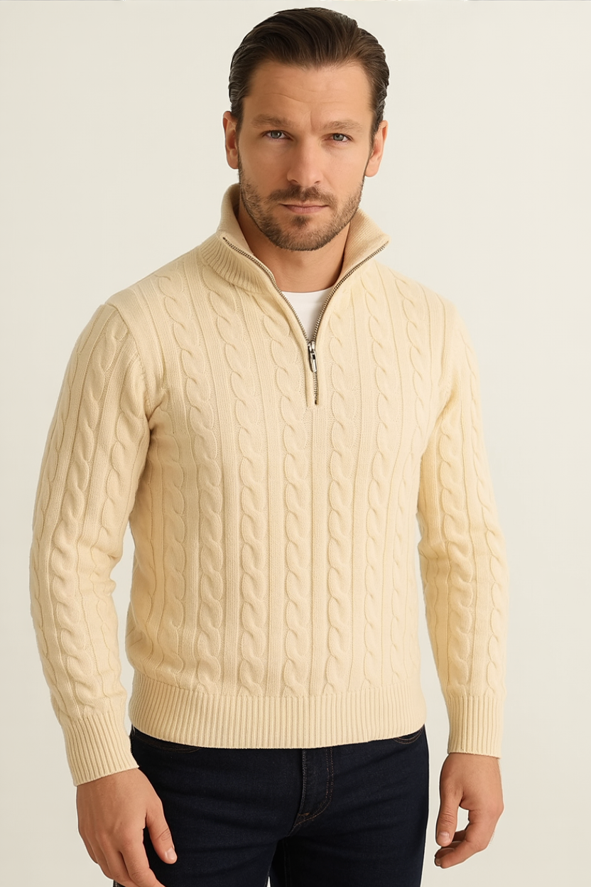 Strick Quarter Zip