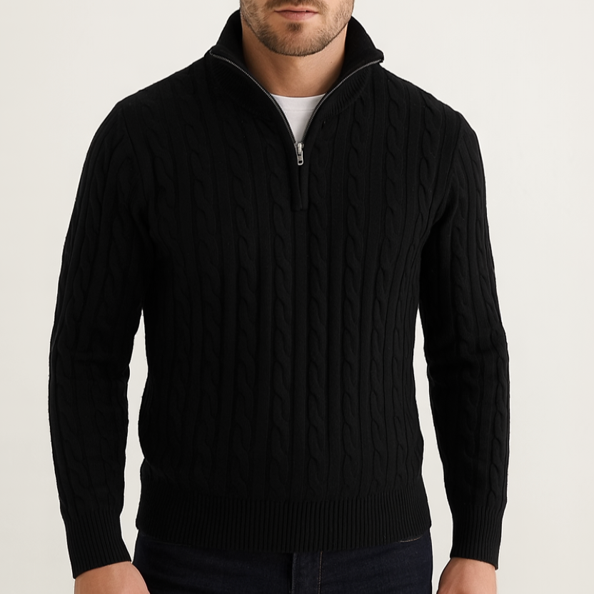 Strick Quarter Zip