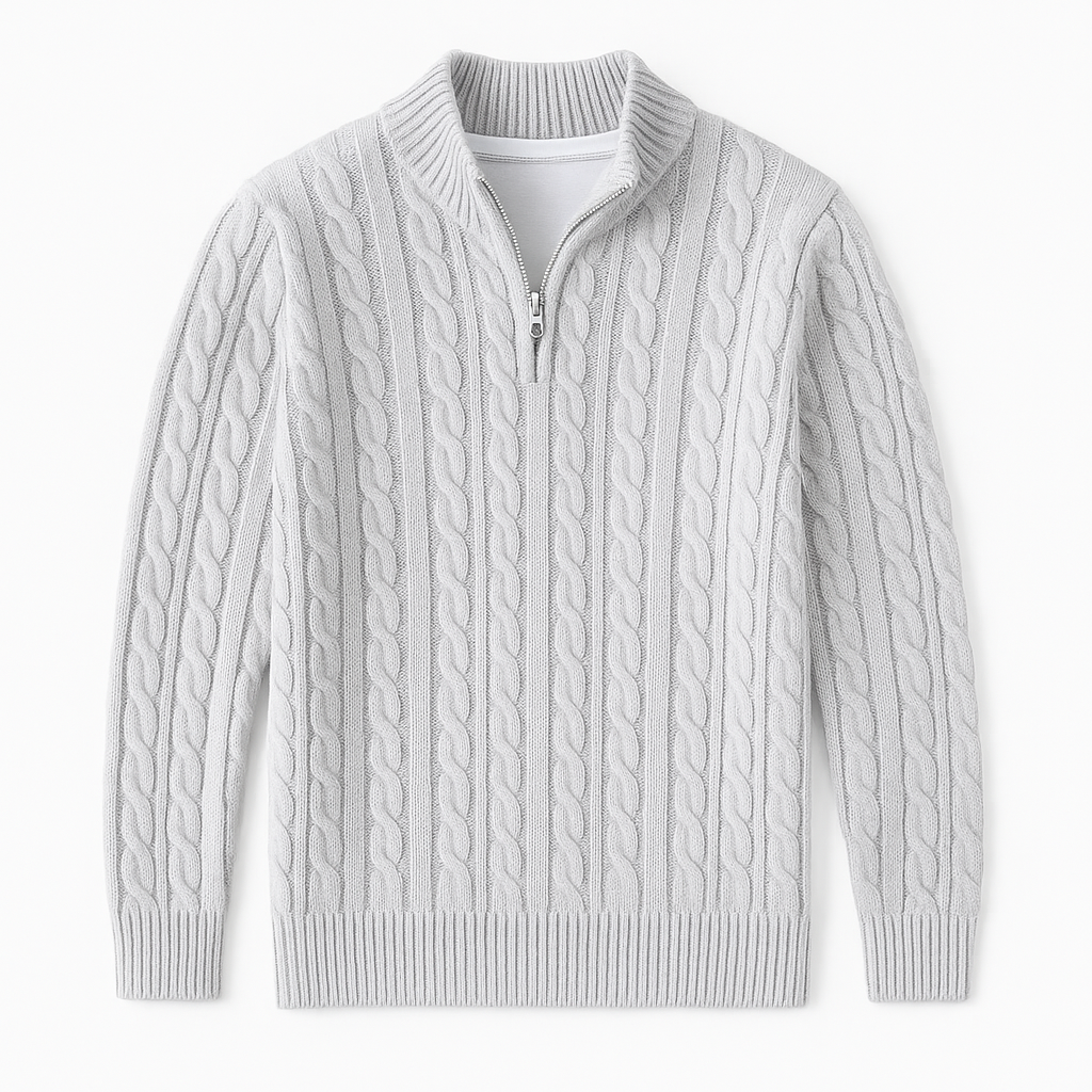 Strick Quarter Zip