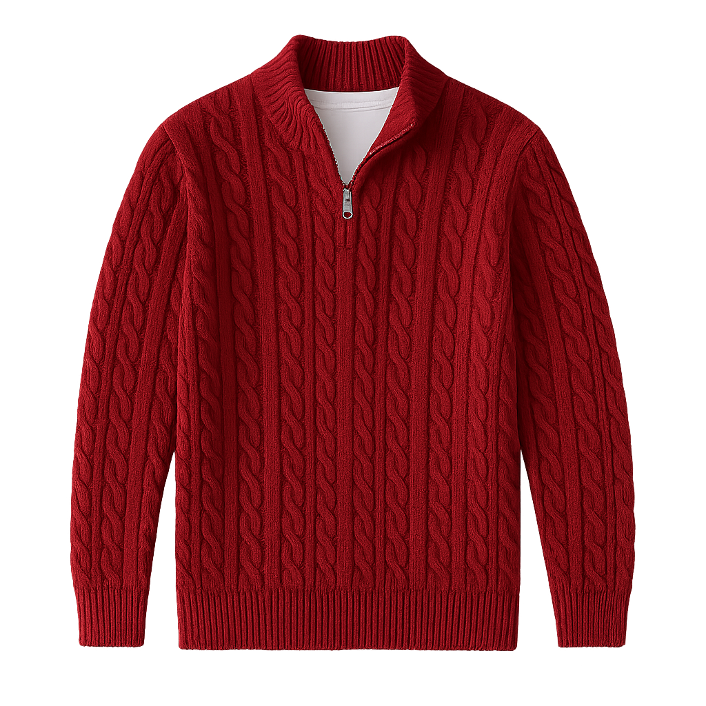 Strick Quarter Zip