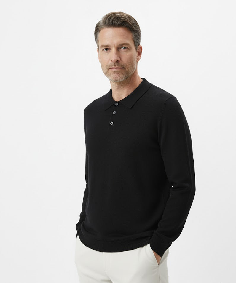Long Sleeve Polo