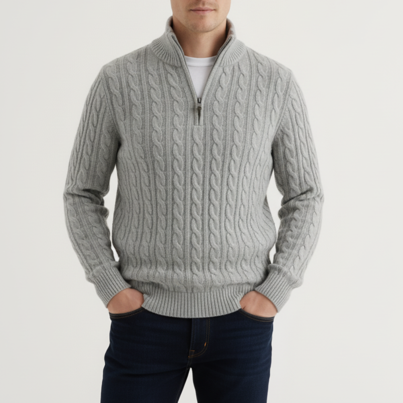 Strick Quarter Zip