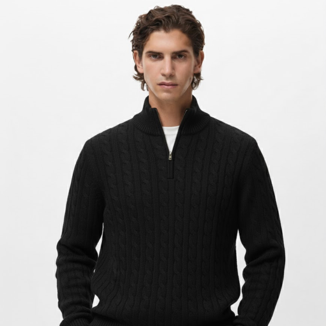 Strick Quarter Zip