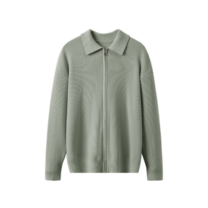  100% Premium Wolle Polo Veste
