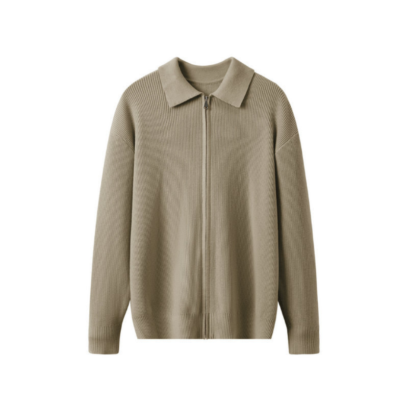  100% Premium Wolle Polo Veste
