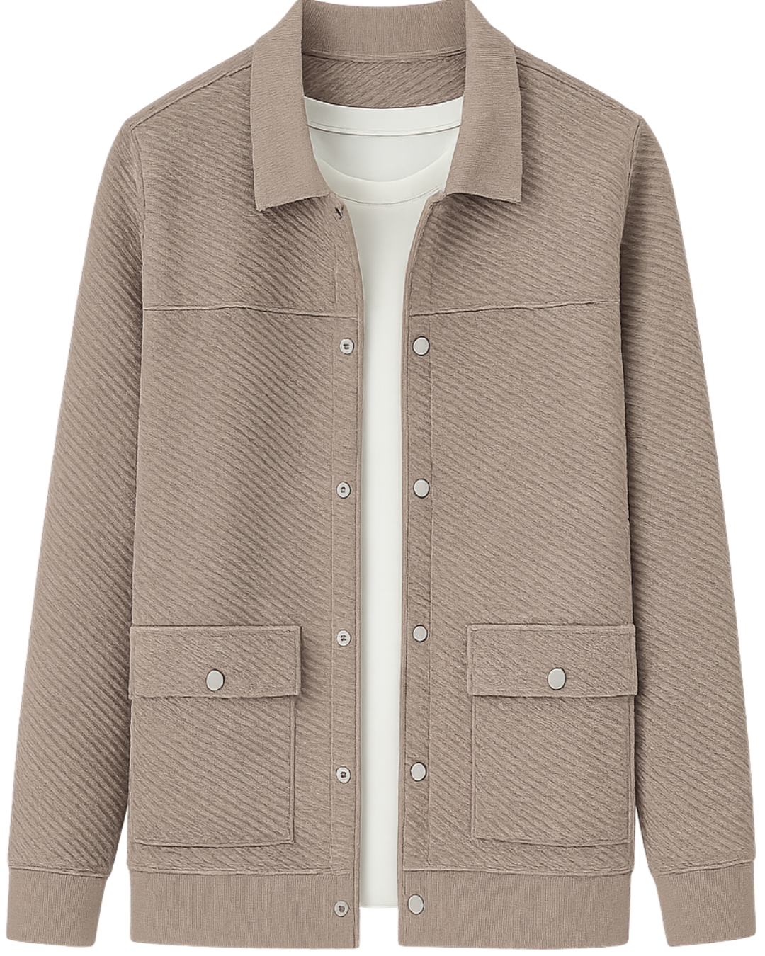 High Detail Knitted Overshirt