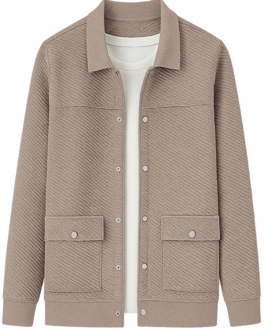 Hoge Detail Gebreide Vest