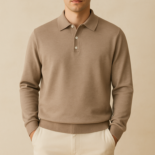 Long Sleeve Polo Shirt