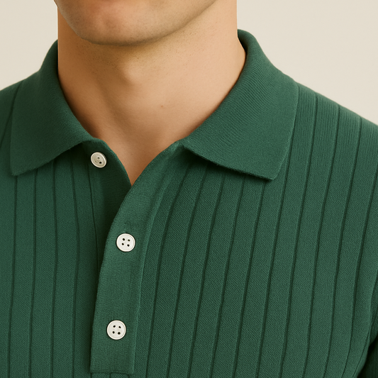 Premium Knitted Texture Polo
