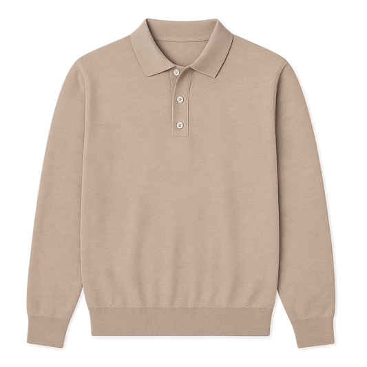 Long Sleeve Polo Shirt