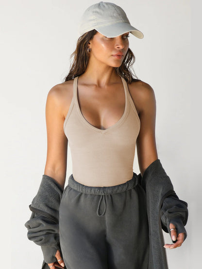 Geripptes Tank Top