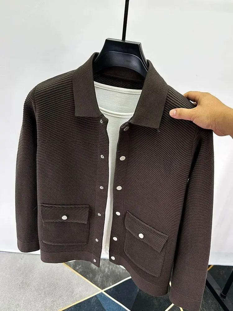 High Detail Knitted Overshirt